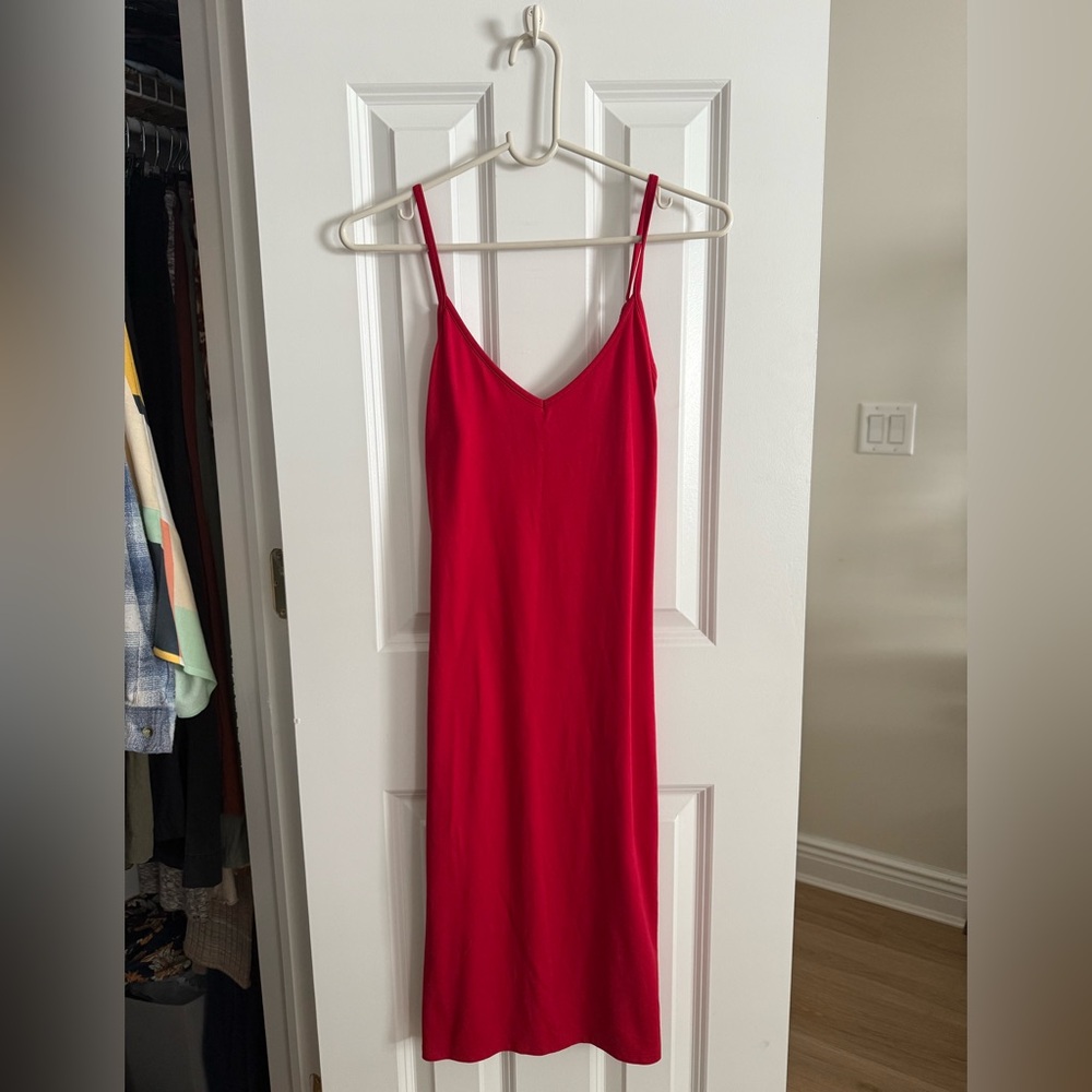 Red Midi Dress ❣️